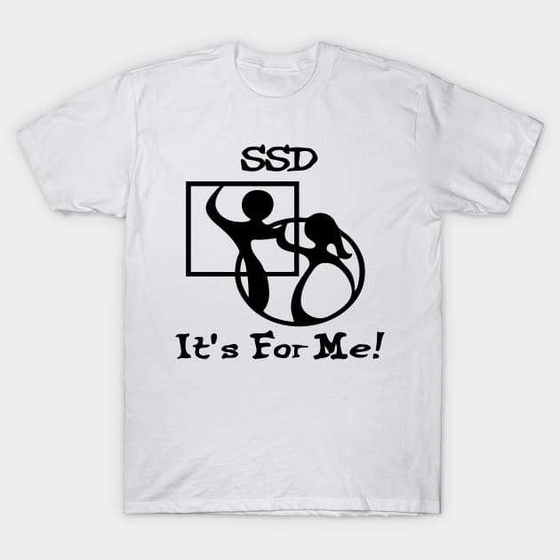 SSD BLK T-Shirt by DWHT71